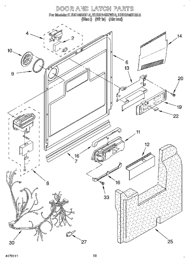 Diagram for KUDR24SEWH0