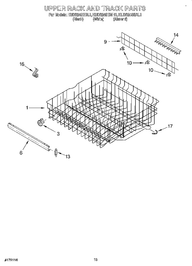 Diagram for KUDR24SEAL1