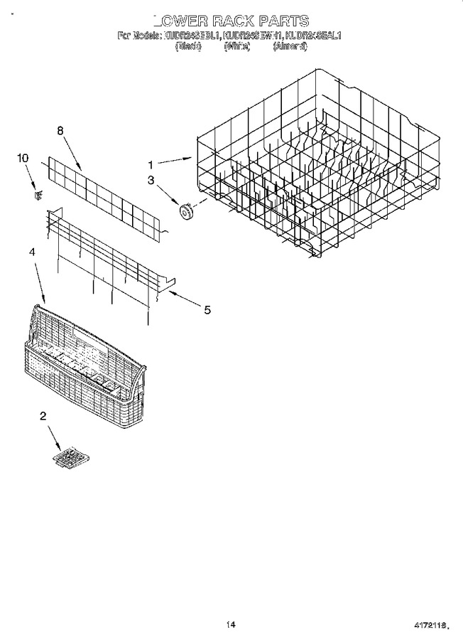 Diagram for KUDR24SEAL1