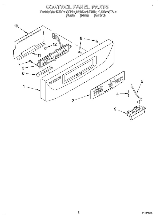 Diagram for KUDR24SEAL2