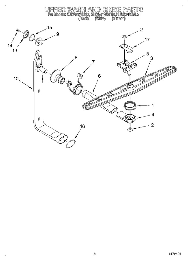 Diagram for KUDR24SEAL2