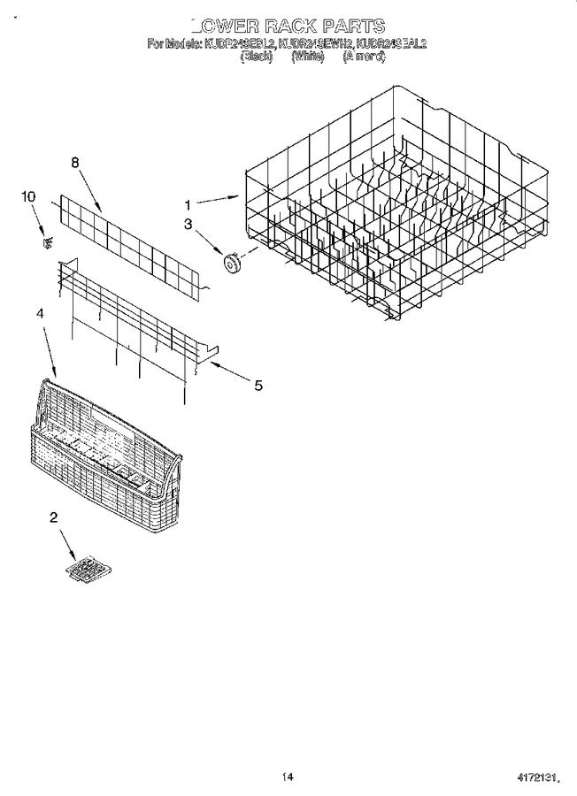 Diagram for KUDR24SEAL2