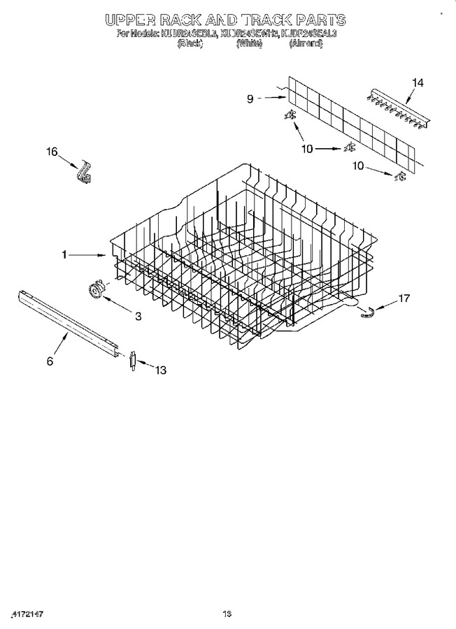 Diagram for KUDR24SEWH3