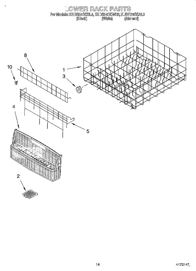 Diagram for KUDR24SEWH3
