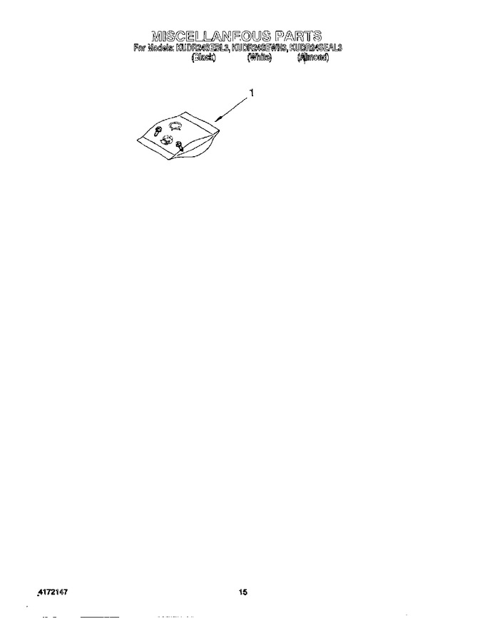Diagram for KUDR24SEWH3