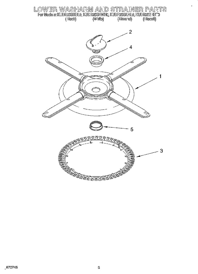 Diagram for KUDR25SHBL0