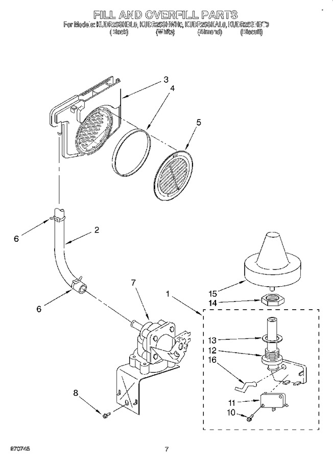 Diagram for KUDR25SHBL0