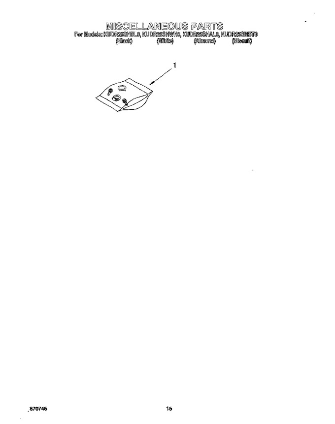 Diagram for KUDR25SHAL0
