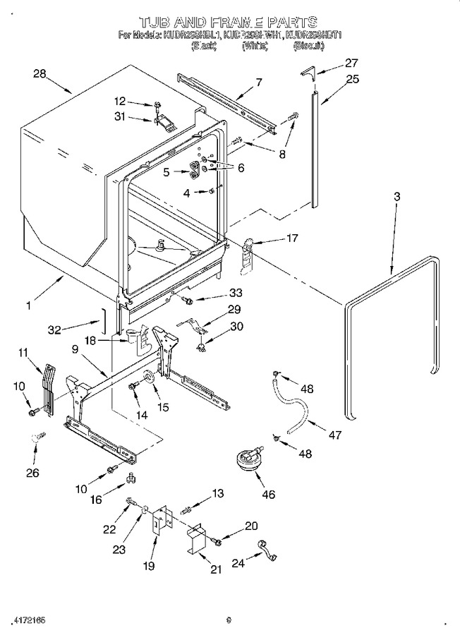 Diagram for KUDR25SHBL1