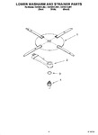 Diagram for 04 - Lower Washarm And Strainer Parts