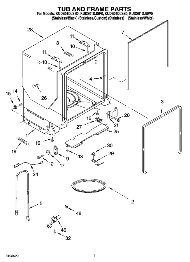 Diagram for KUDS01DJSW0