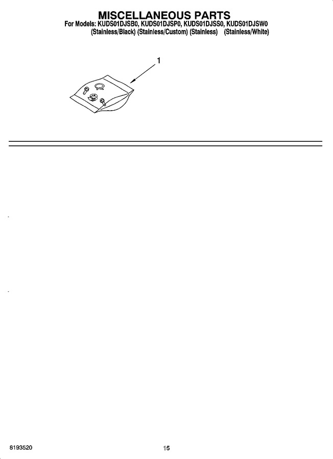 Diagram for KUDS01DJSB0