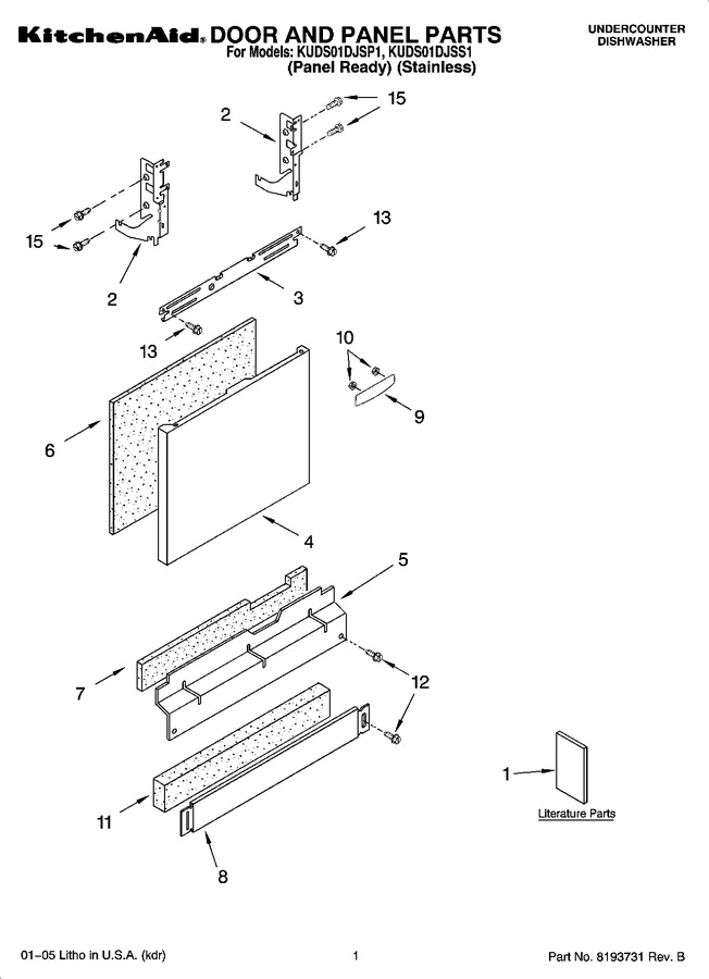 Diagram for KUDS01DJSP1