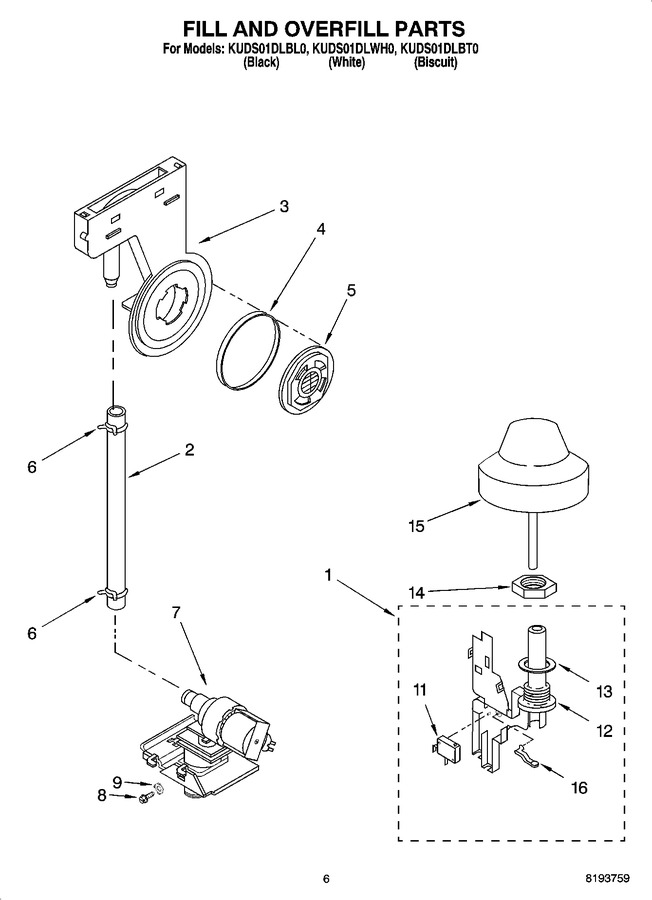 Diagram for KUDS01DLWH0