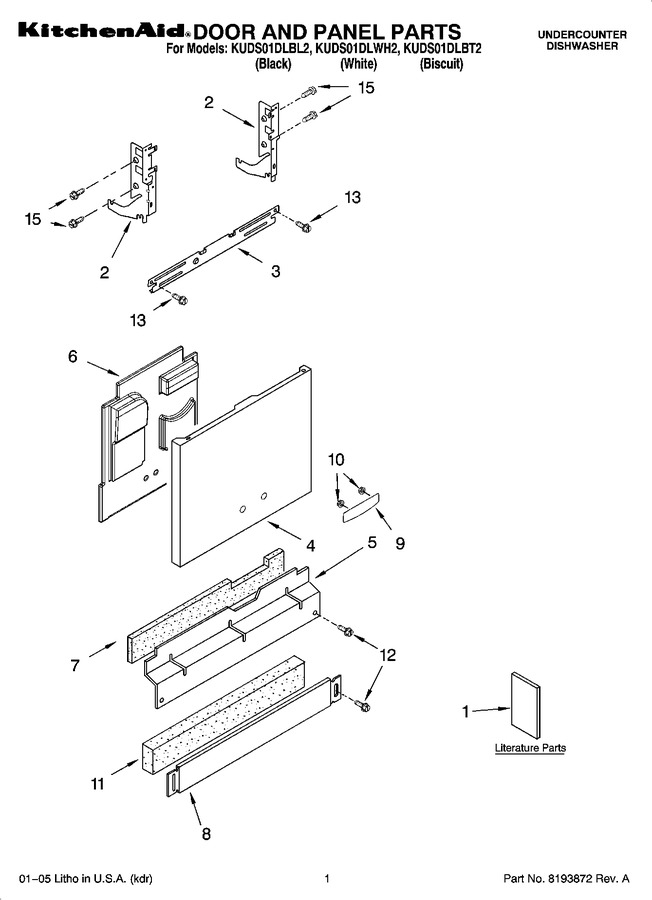 Diagram for KUDS01DLBL2