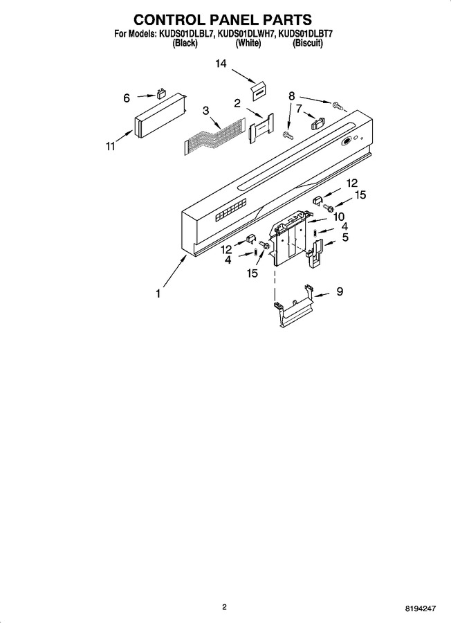 Diagram for KUDS01DLBL7