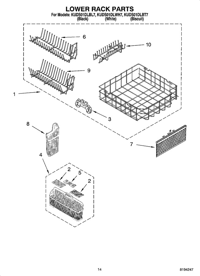 Diagram for KUDS01DLBL7