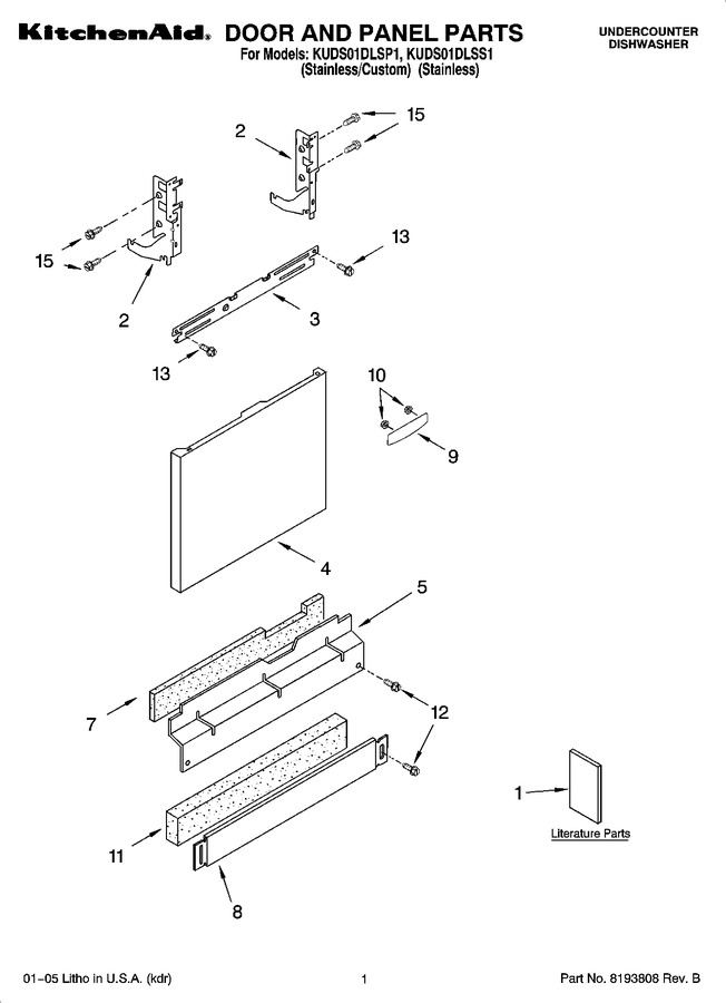 Diagram for KUDS01DLSP1