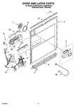 Diagram for 03 - Door And Latch Parts