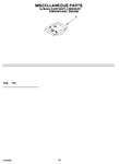 Diagram for 12 - Miscellaneous Parts Optional Parts (not Included)