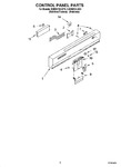 Diagram for 02 - Control Panel Parts