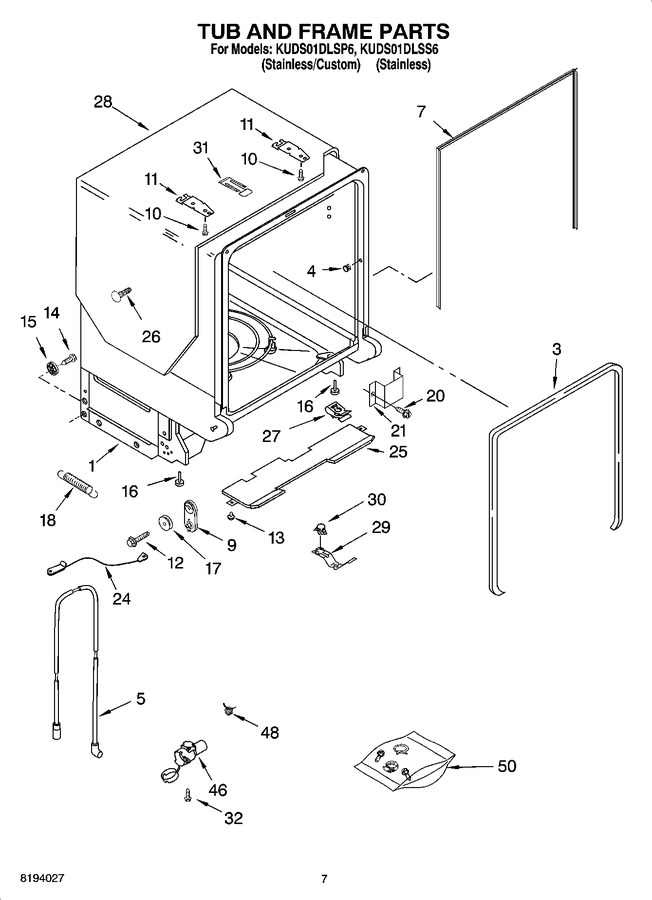 Diagram for KUDS01DLSS6