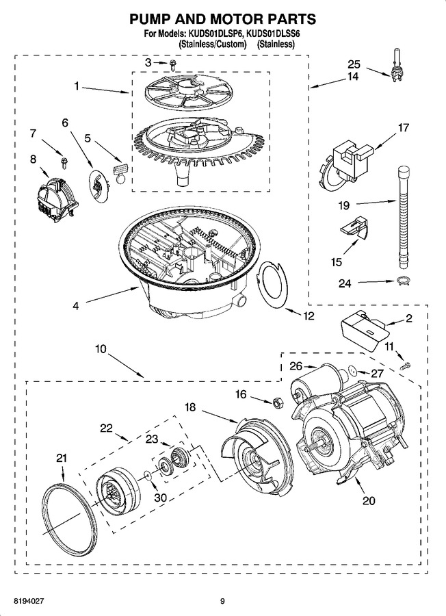 Diagram for KUDS01DLSS6
