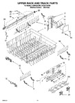 Diagram for 09 - Upper Rack And Track Parts