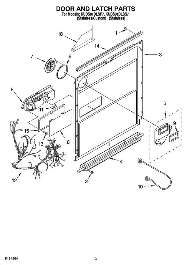 Diagram for KUDS01DLSS7
