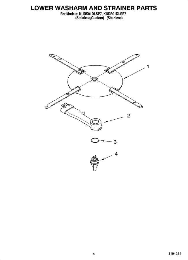 Diagram for KUDS01DLSS7
