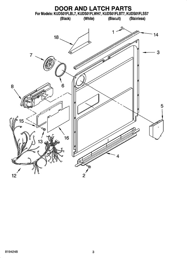 Diagram for KUDS01FLBT7