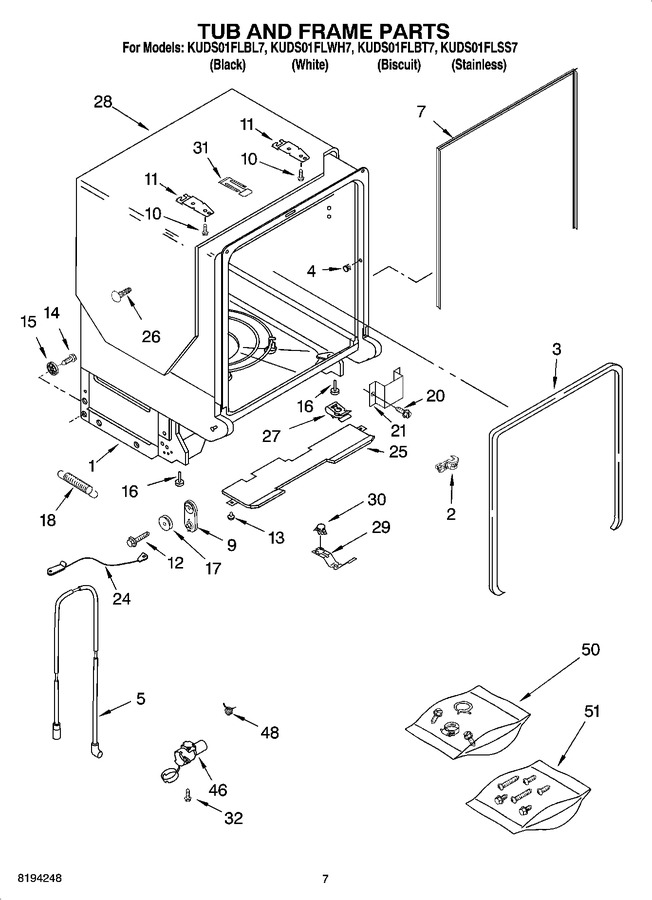 Diagram for KUDS01FLBT7