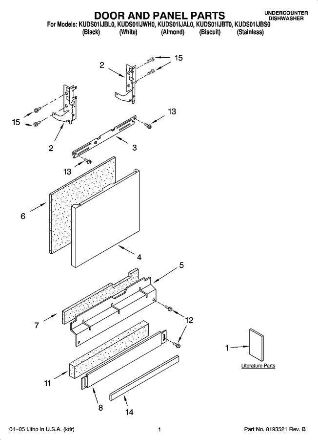 Diagram for KUDS01IJBL0