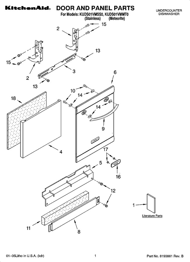 Diagram for KUDS01VMMT0
