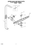 Diagram for 10 - Upper Wash And Rinse Parts