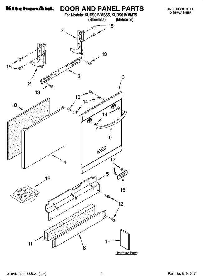 Diagram for KUDS01VMMT5