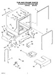 Diagram for 07 - Tub And Frame Parts