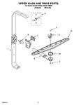 Diagram for 10 - Upper Wash And Rinse Parts