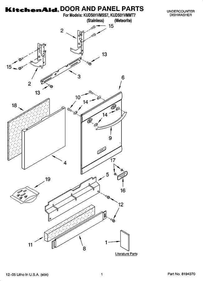 Diagram for KUDS01VMMT7