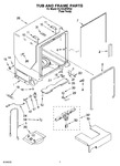 Diagram for 07 - Tub And Frame Parts