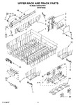Diagram for 09 - Upper Rack And Track Parts
