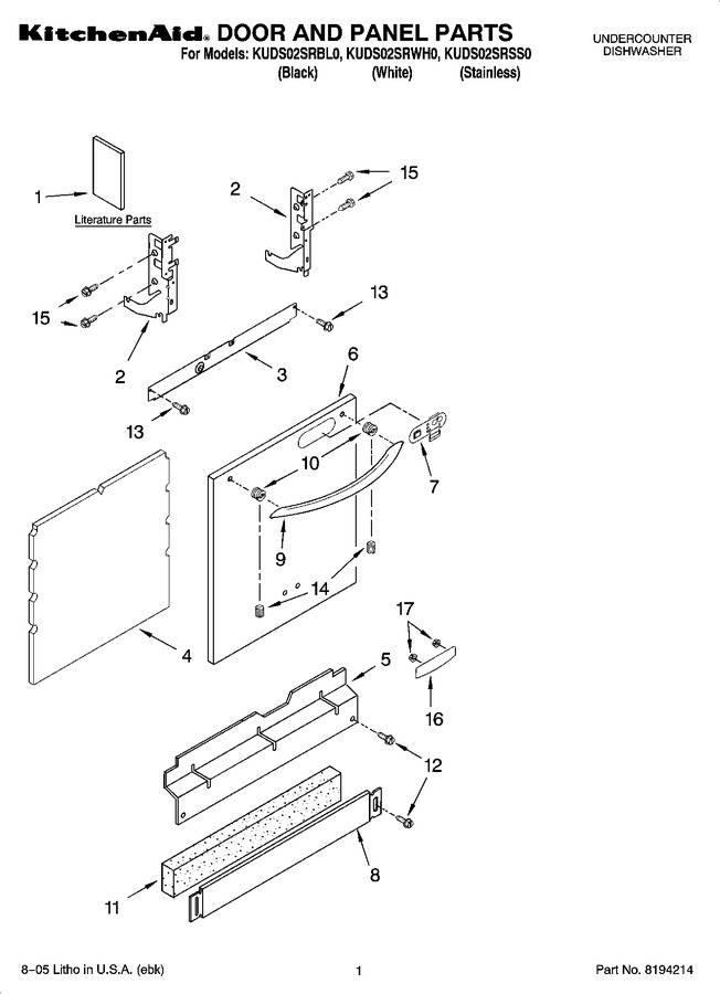 Diagram for KUDS02SRWH0