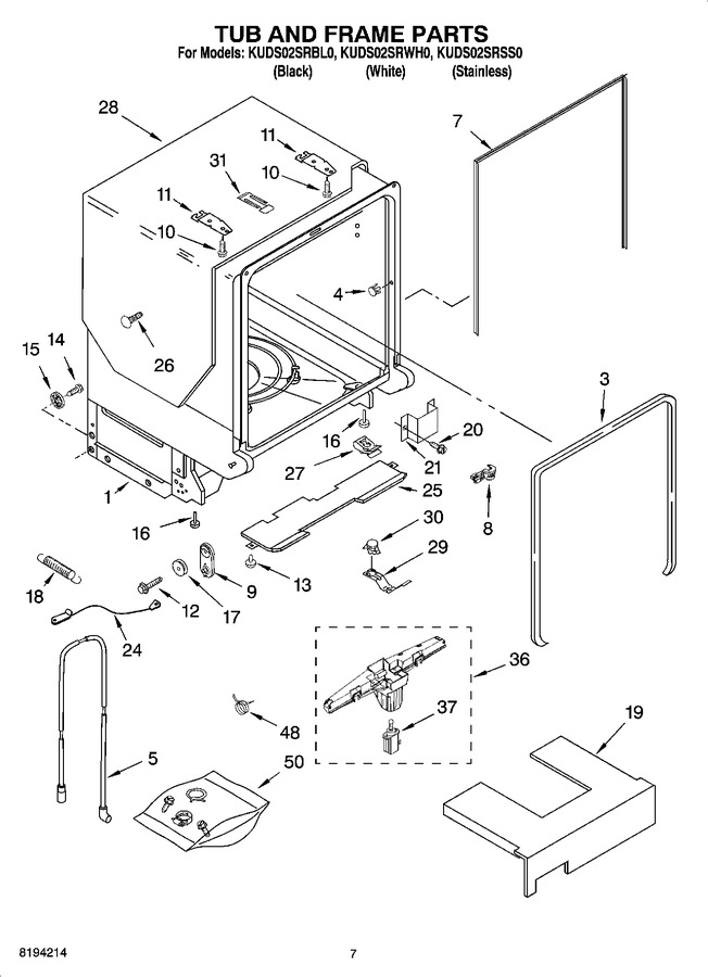 Diagram for KUDS02SRWH0