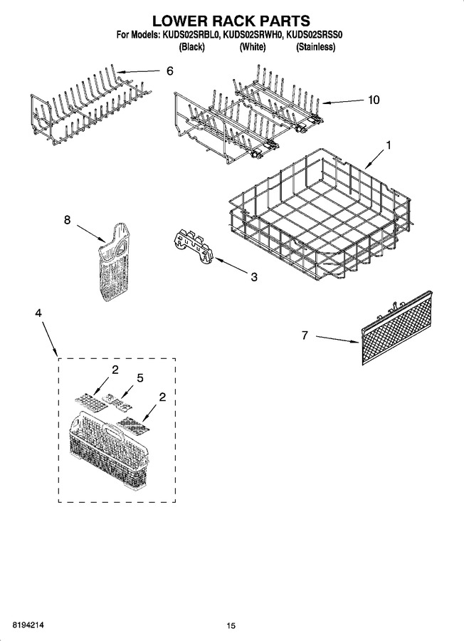 Diagram for KUDS02SRWH0
