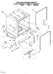Diagram for 07 - Tub And Frame Parts