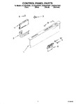 Diagram for 02 - Control Panel Parts