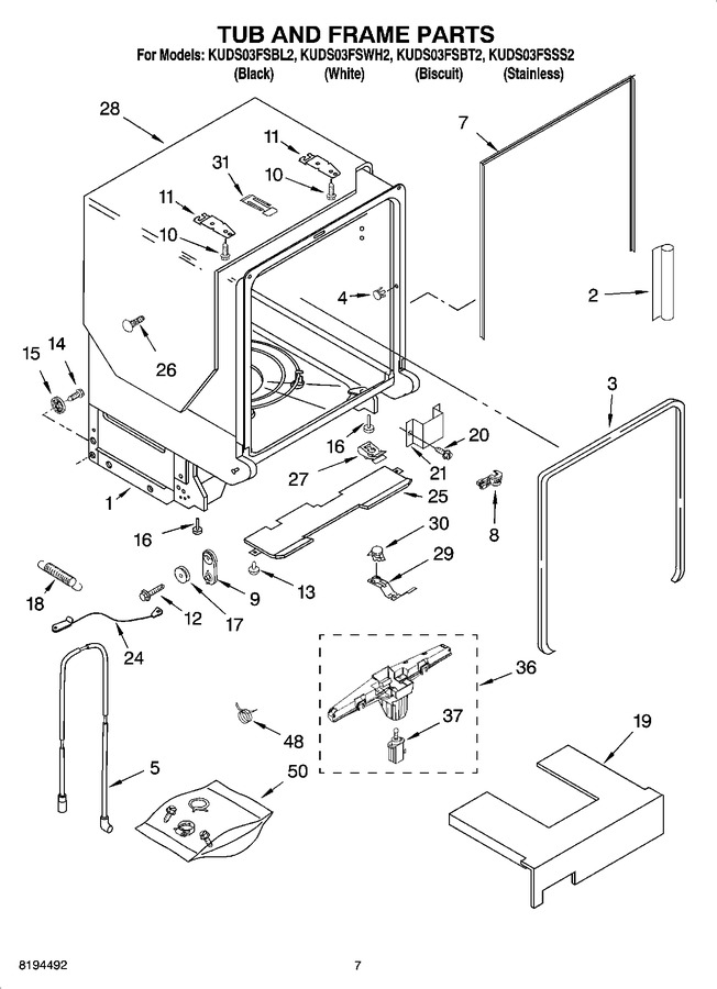 Diagram for KUDS03FSWH2