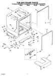 Diagram for 07 - Tub And Frame Parts