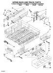 Diagram for 09 - Upper Rack And Track Parts