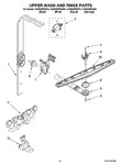 Diagram for 11 - Upper Wash And Rinse Parts